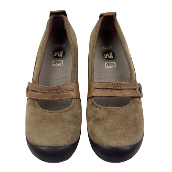 Merrell Plaza Bandeau Leather Comfort Support Cushioned Shoes Women's Size 7 - Picture 2 of 11